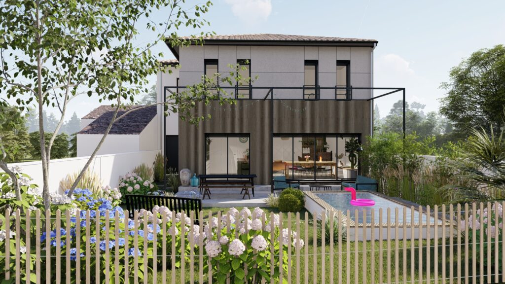 maison de ville, bordeaux, menuiseries sur mesure